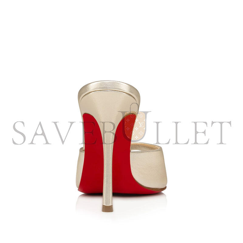 Chr1st1an louboutin me dolly peep toe slide sandal